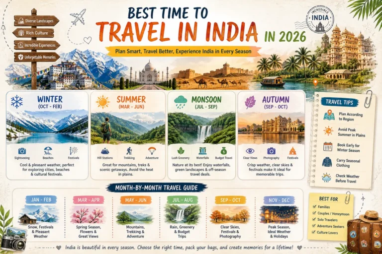 Best Time to Travel in India in 2026