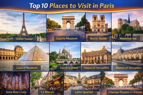 Top 10 Best Places in Paris You Must Visit