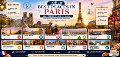 Top 10 Best Places in Paris You Must Visit in 2026