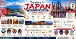 Traveling in Japan for the First-Time Travelers 2026