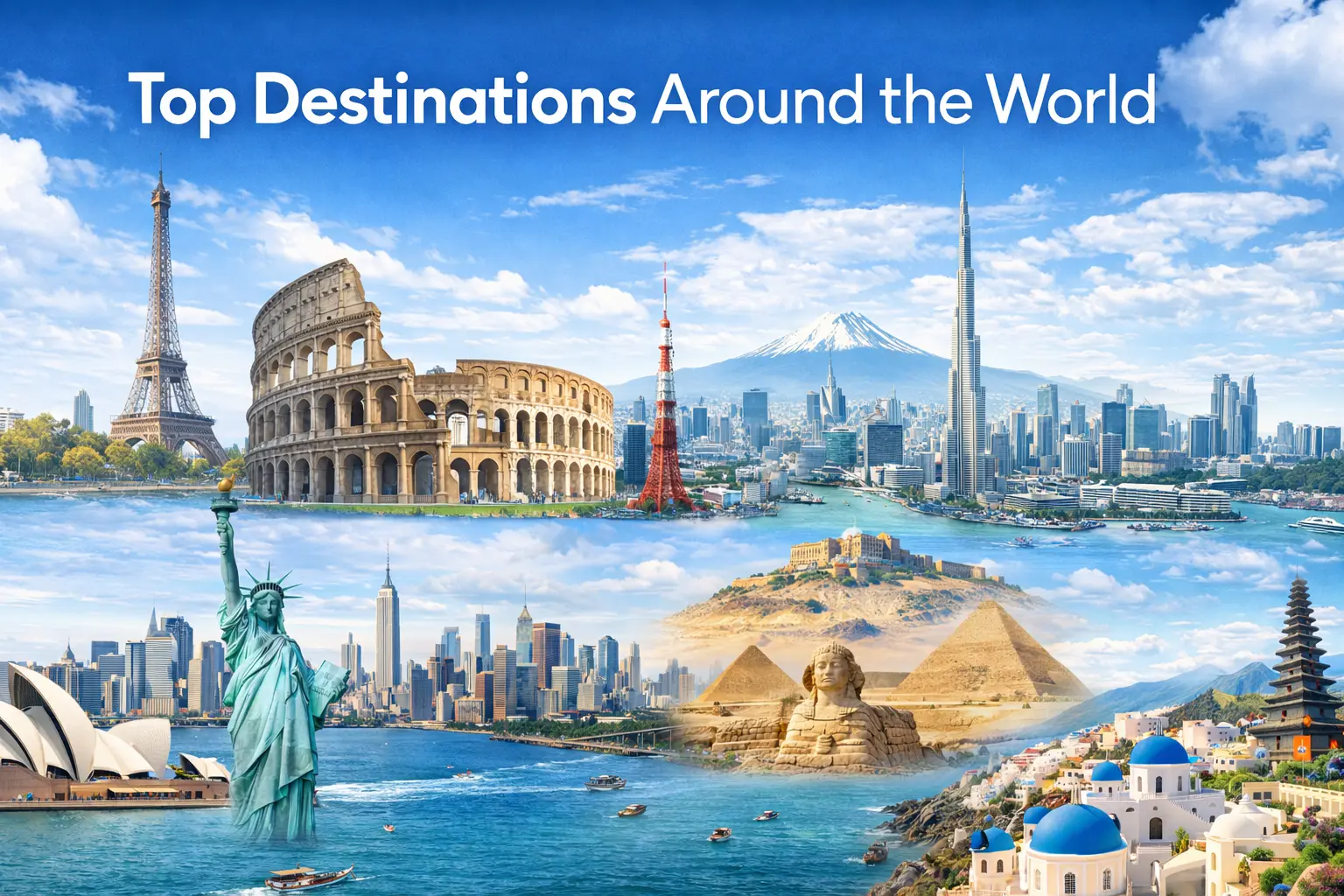 Top 10 Destinations in the World to Visit