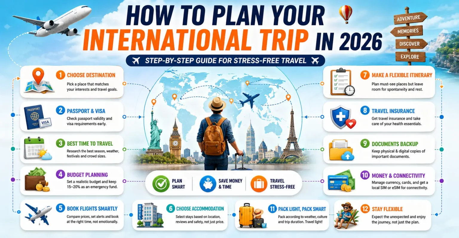 How to Plan Your International Trip in 2026