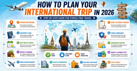 How to Plan Your International Trip in 2026